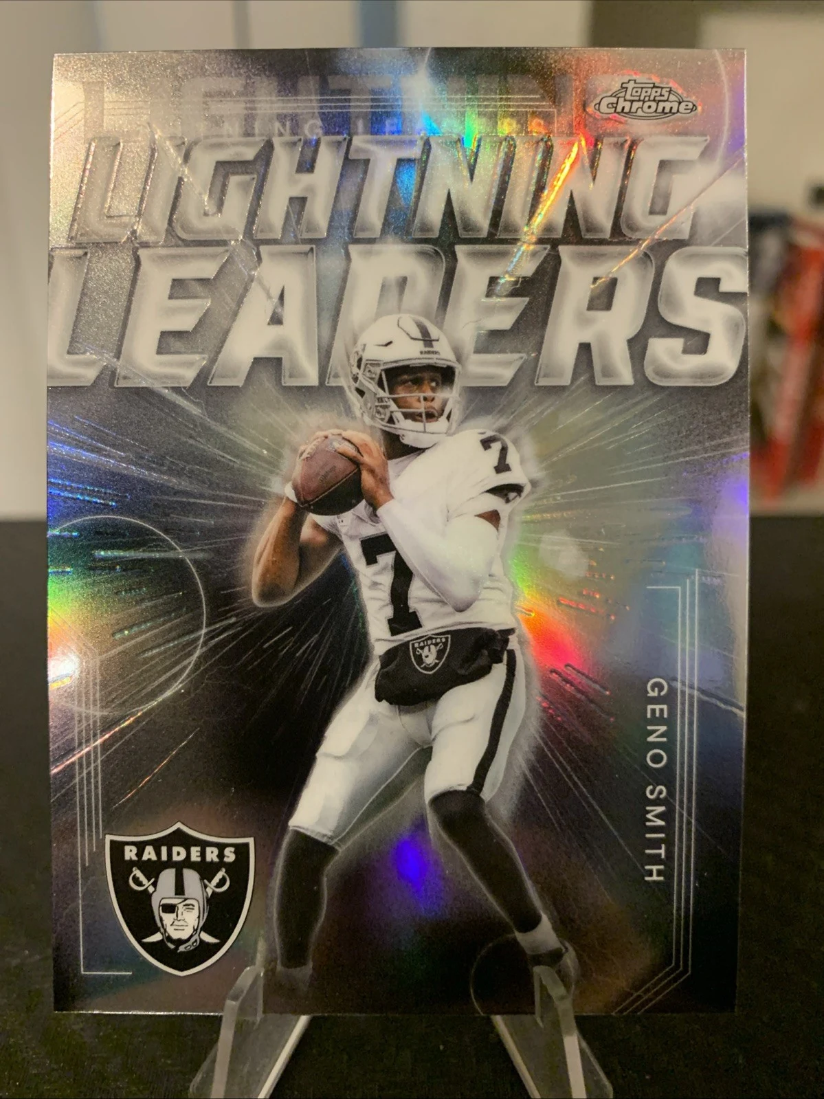 Geno Smith 2025 Topps Chrome Football card