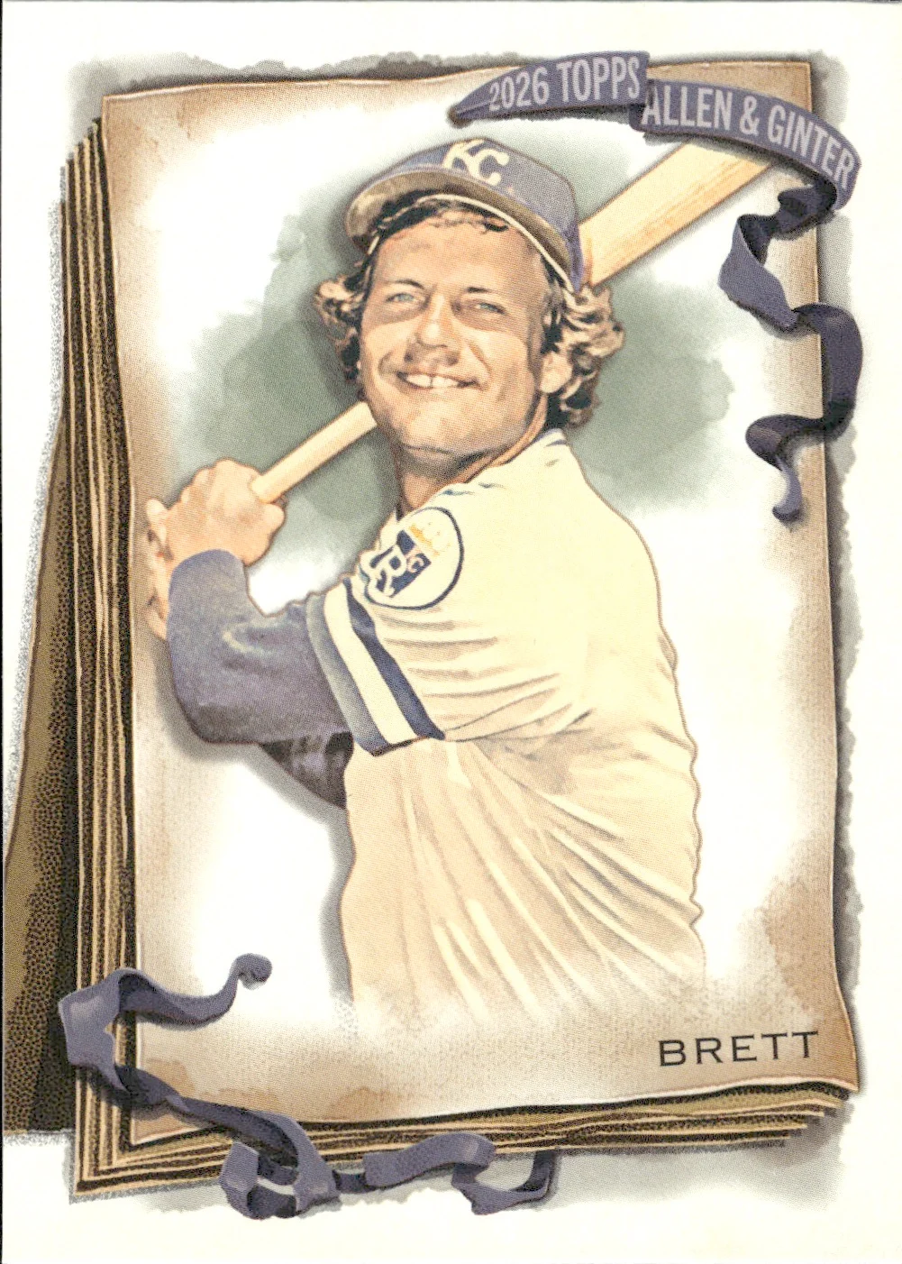 George Brett #31 2026 Topps Allen & Ginter The World's Champions trading card - Front