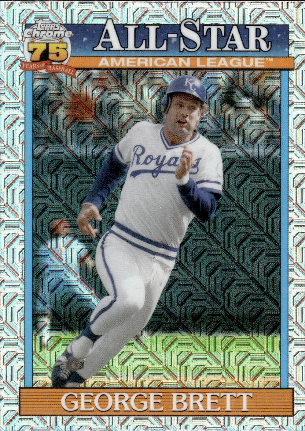 George Brett #91ASC-5 Mojo Silver Pack 2026 Topps Series 2 Baseball All-Star baseball card - Front