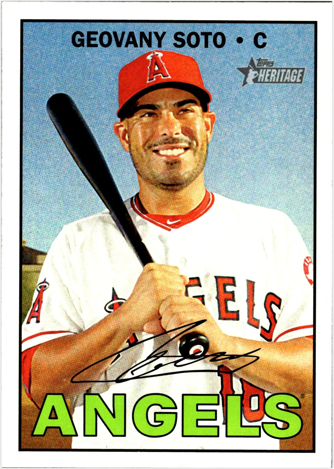 Geovany Soto 2016 Topps Heritage #661 Red Backs baseball card - Front