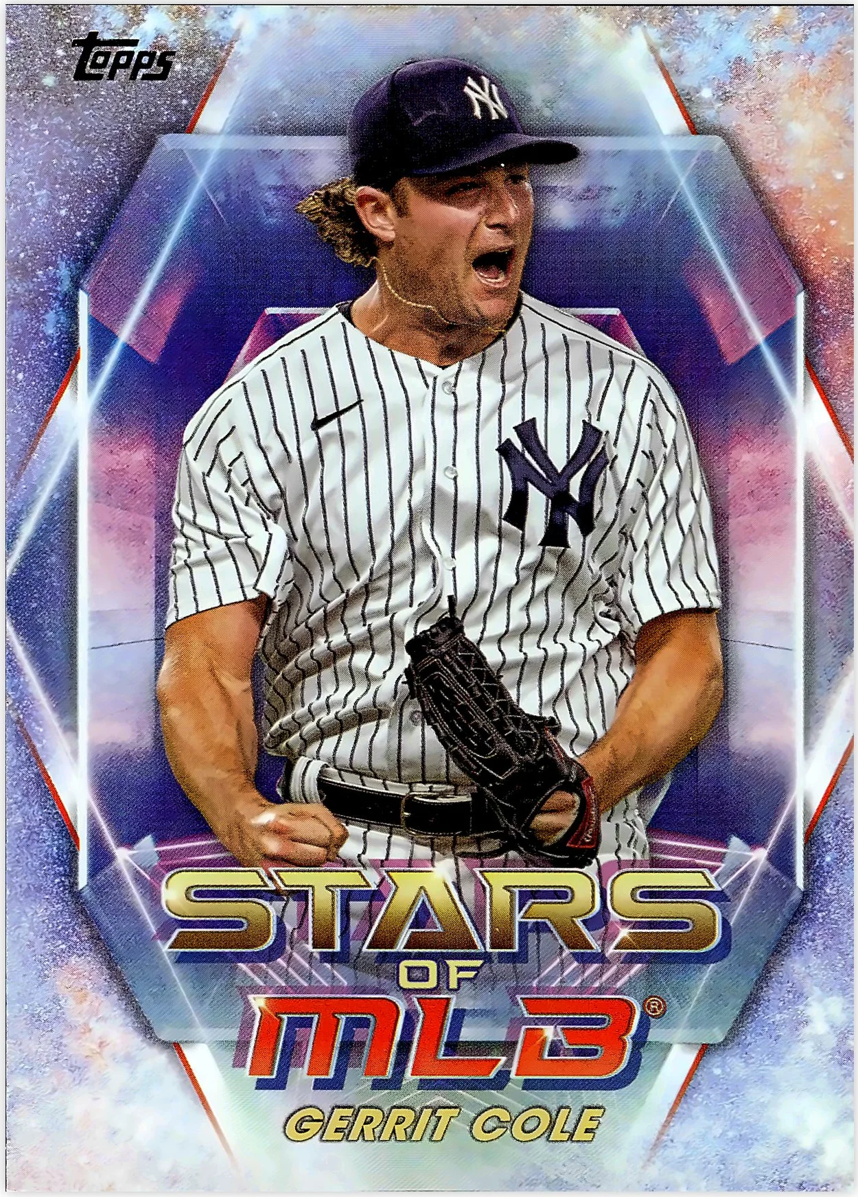 Gerrit Cole 2023 Topps #SMLB-30 Stars of MLB baseball card - Front