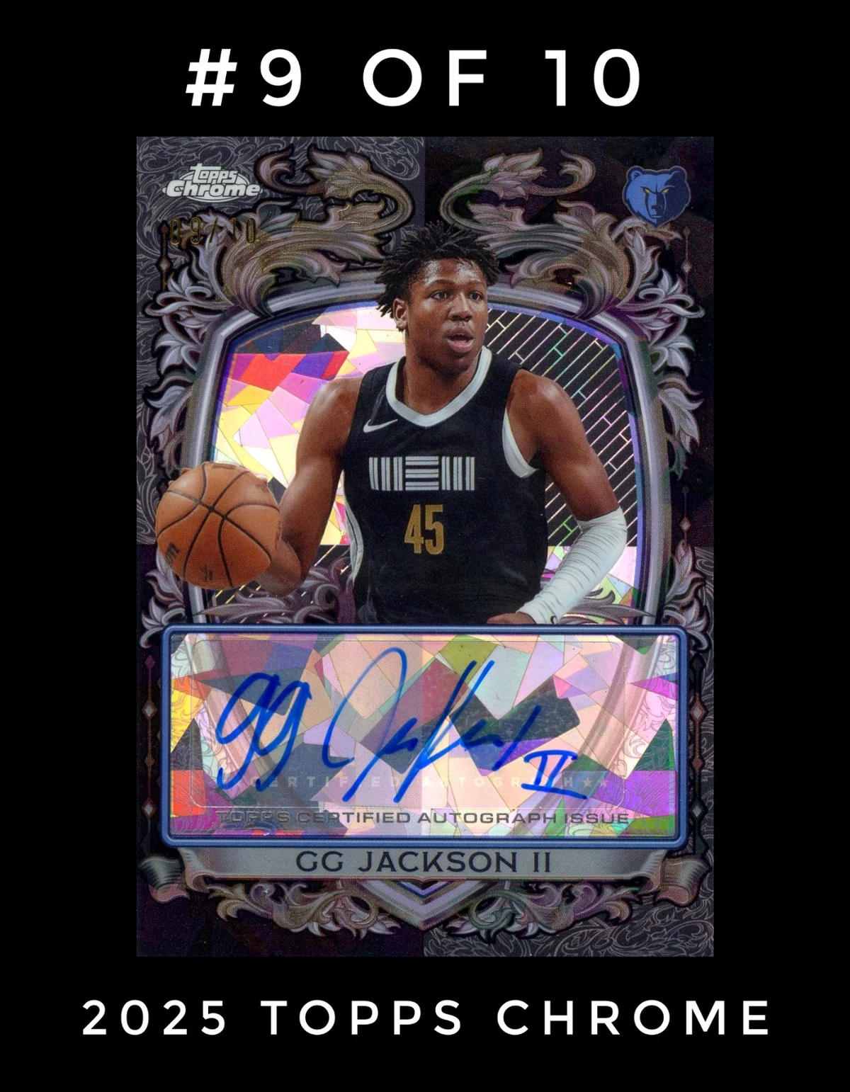 GG Jackson II 2025-26 Topps Chrome card