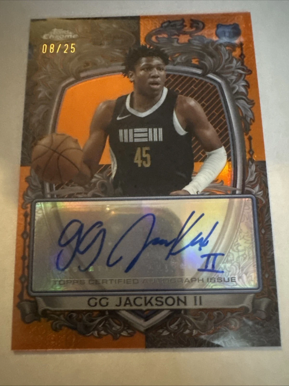 GG Jackson II 2025 Topps Chrome Basketball card