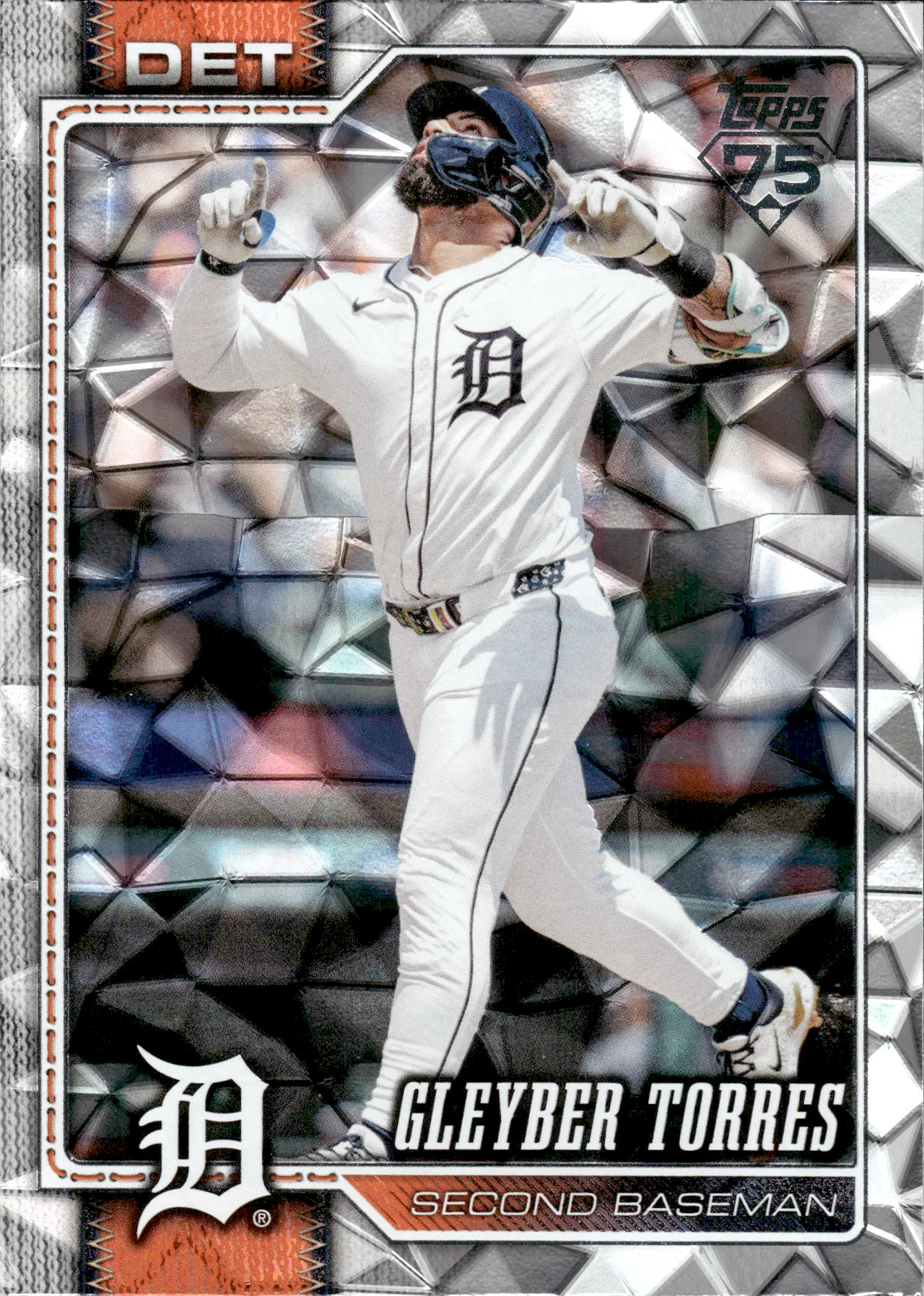 Gleyber Torres #439 Diamonte Foil 2026 Topps Series 2 Baseball baseball card - Front