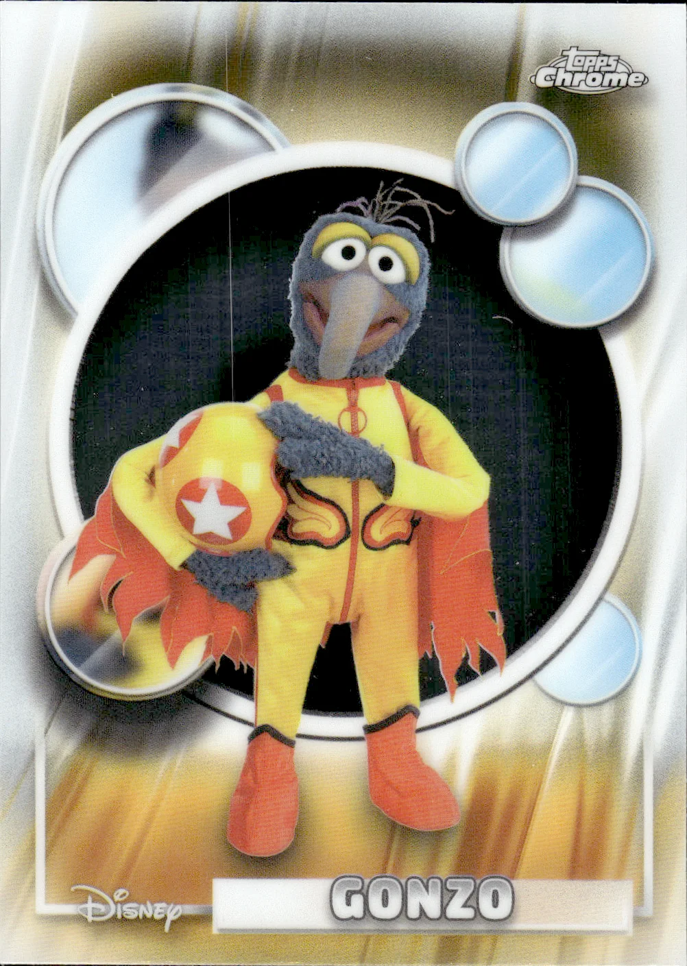 Gonzo #57 2026 Topps Disney Chrome trading card - Front