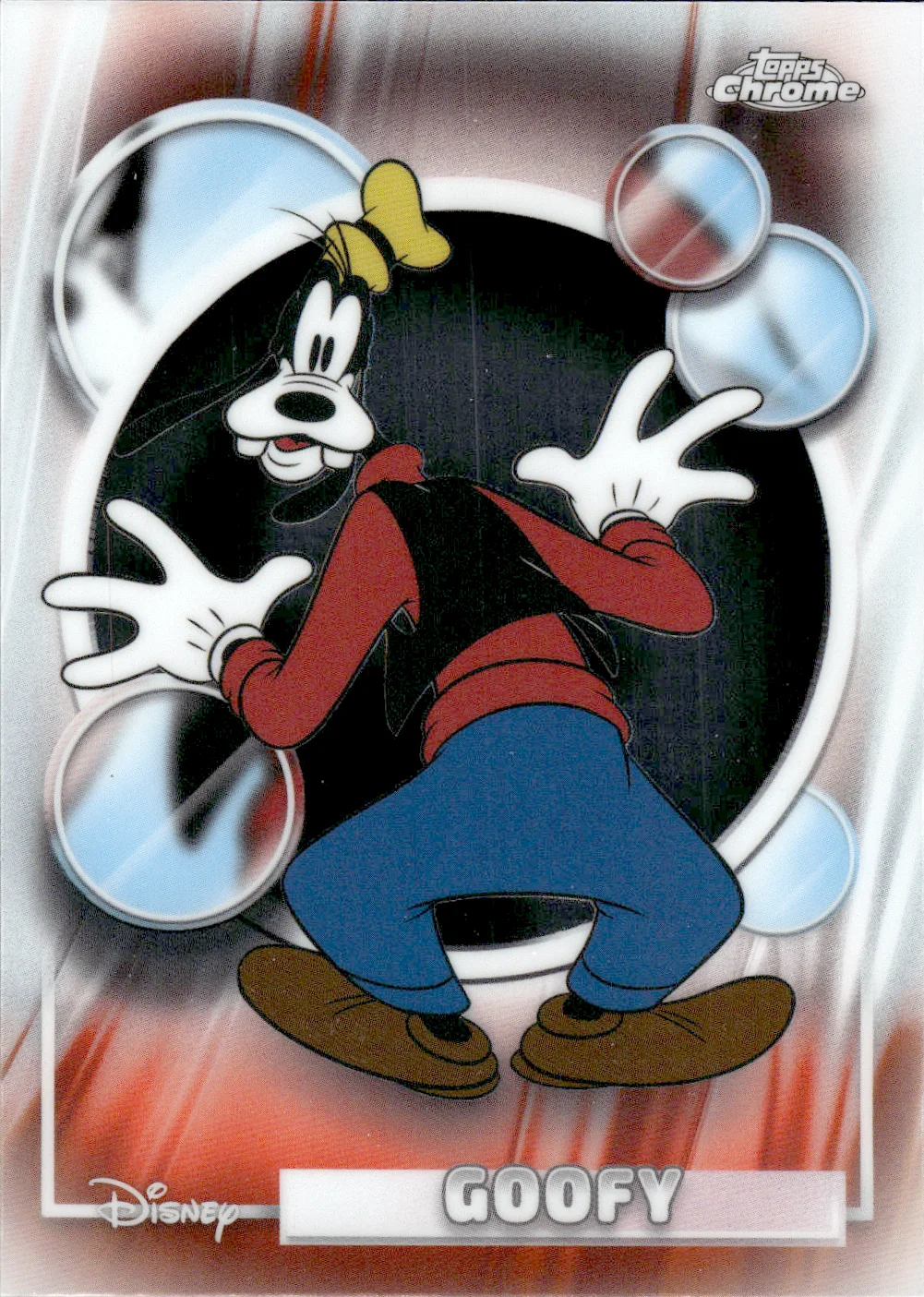 Goofy #52 2026 Topps Disney Chrome trading card - Front