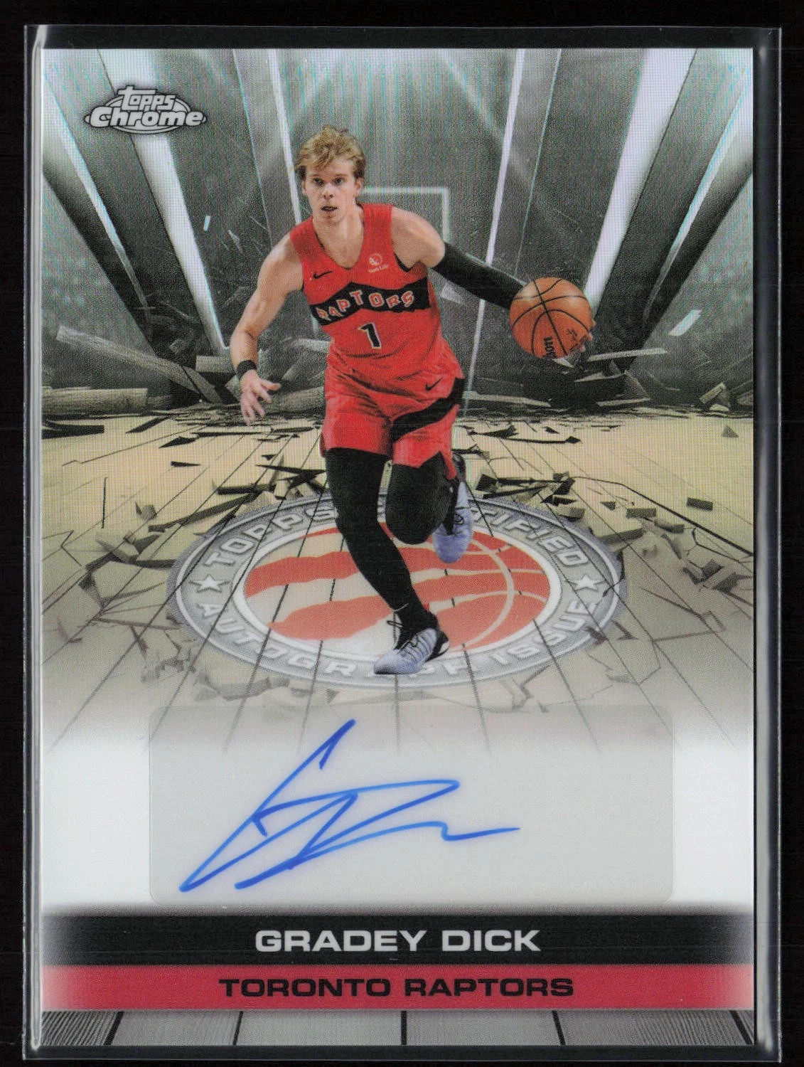 Gradey Dick 2025-26 Topps Chrome card