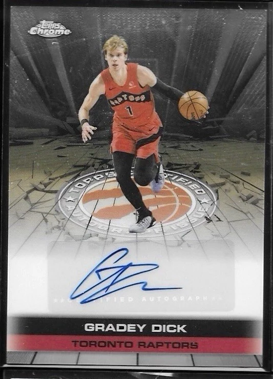 Gradey Dick 2025 Topps Chrome Basketball card