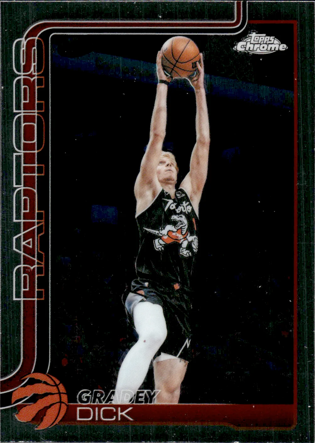 Gradey Dick #97 2025 Topps Chrome Update Basketball basketball card - Front