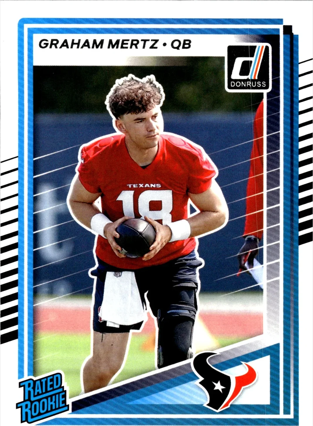 Graham Mertz 2025 Donruss #347 football rookie card - Front