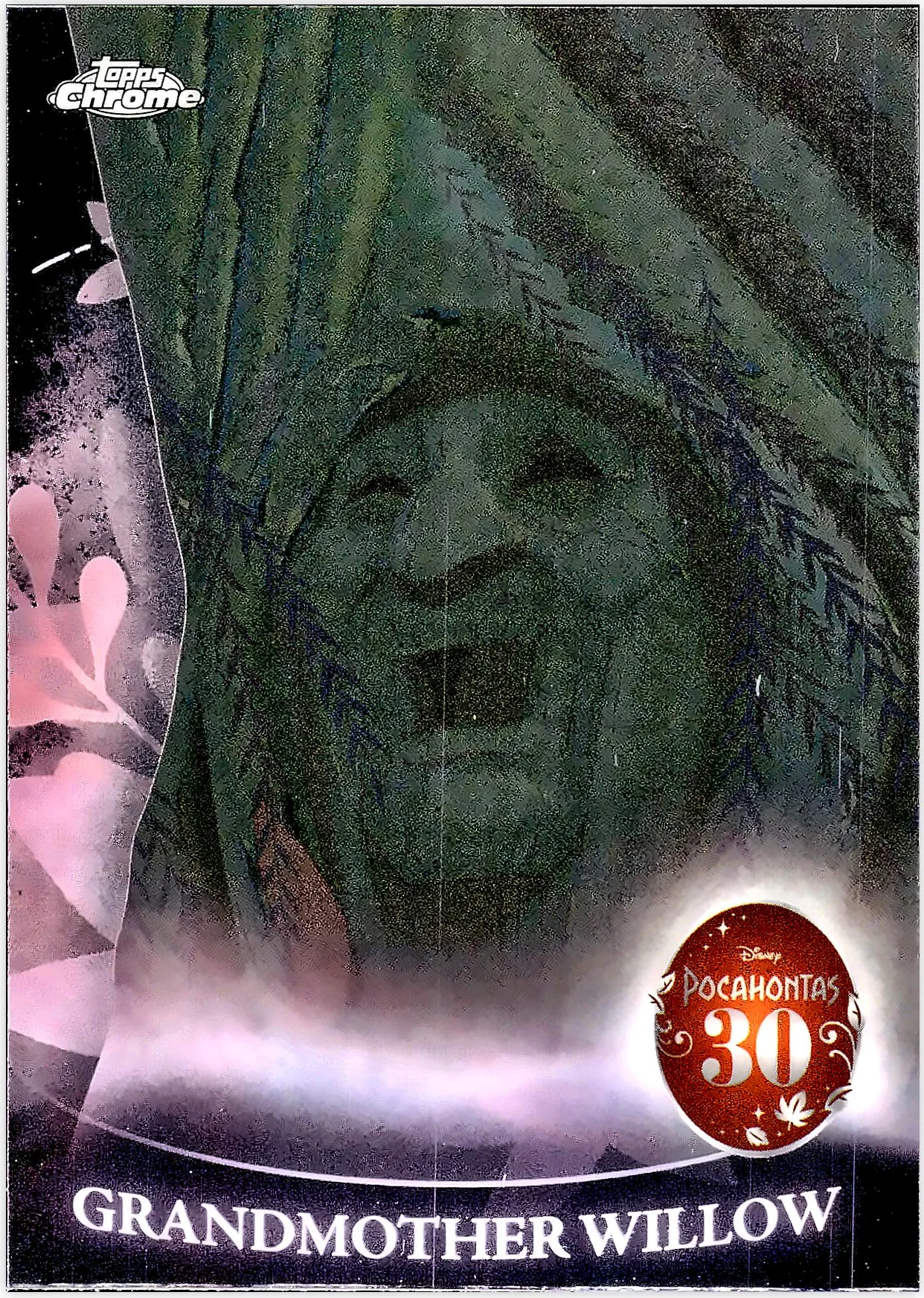 Grandmother Willow 2025 Topps Chrome Disney #PH-8 Pocahontas 30th Anniversary trading card - Front
