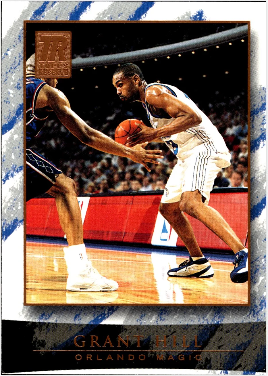 Grant Hill 2000-01 Topps Reserve #75 basketball card - Front