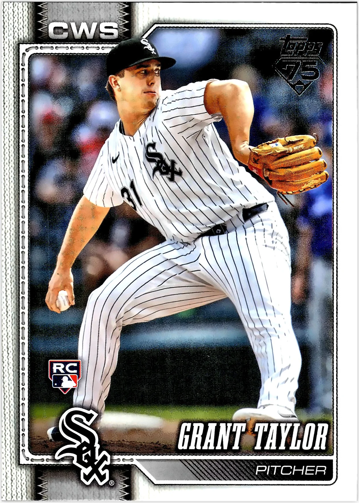 Grant Taylor 2026 Topps #49 baseball rookie card - Front