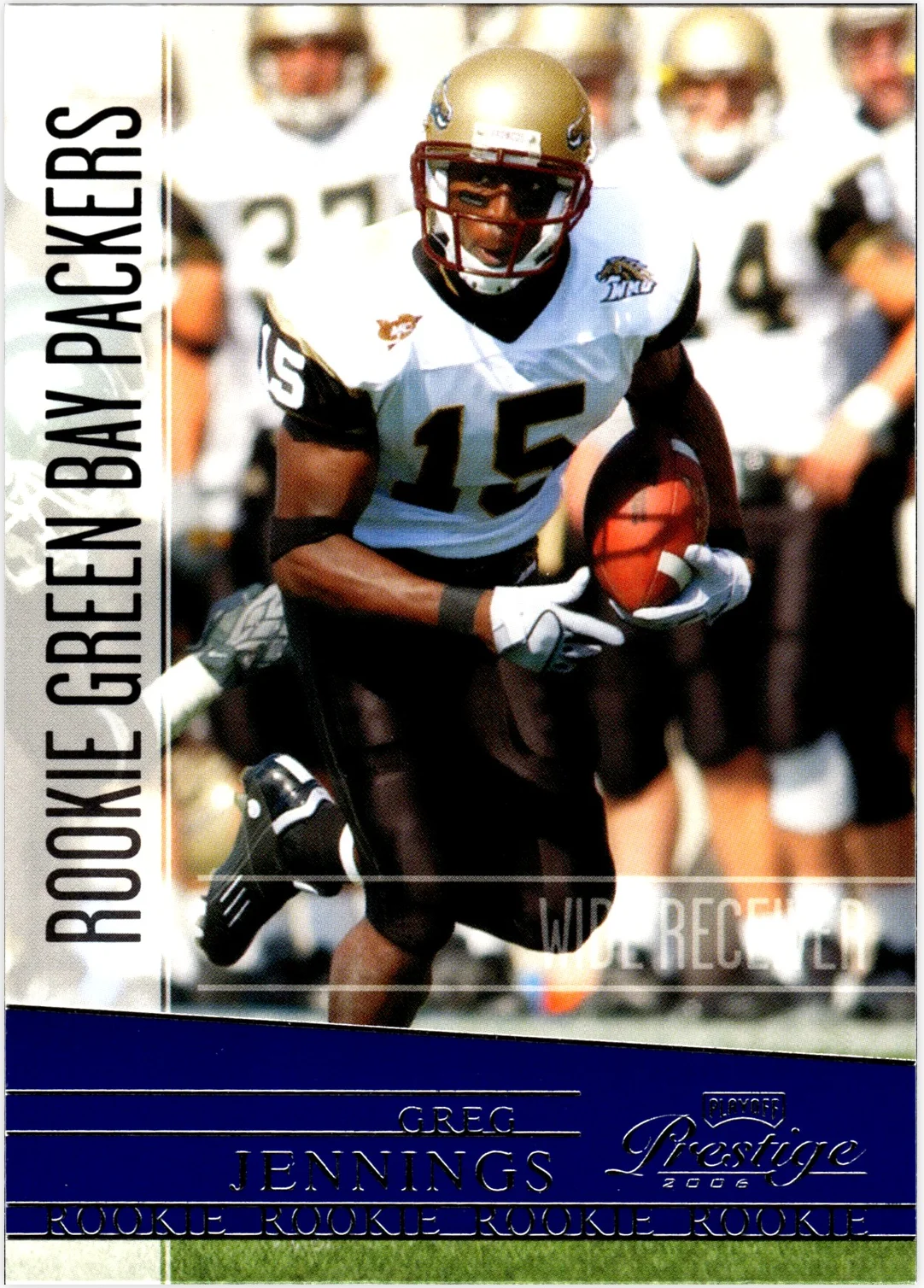 Greg Jennings 2006 Playoff Prestige #192 football rookie card - Front