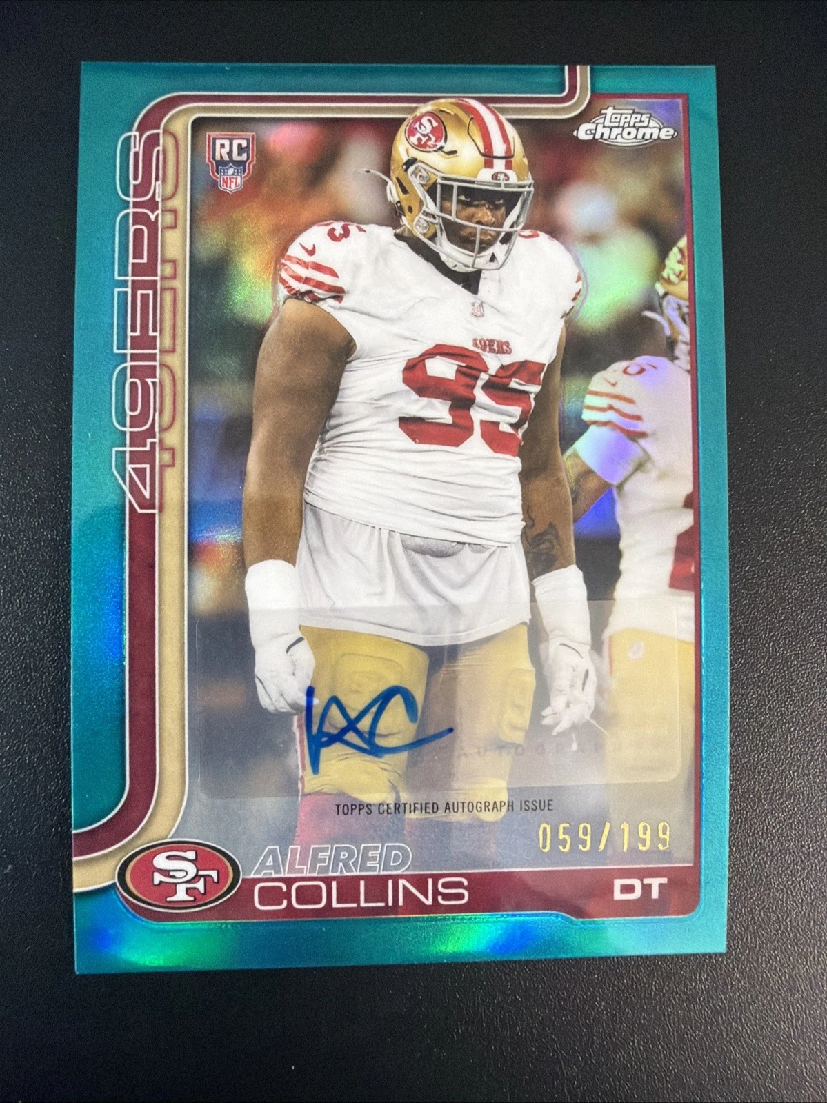 Gunnar Helm 2025 Topps Chrome Football card