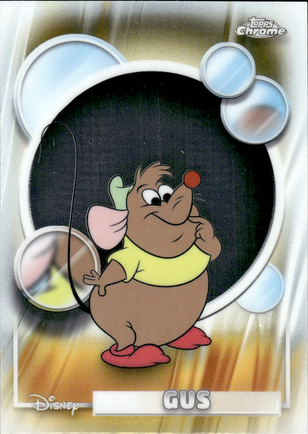 Gus #181 2026 Topps Chrome Disney trading card - Front
