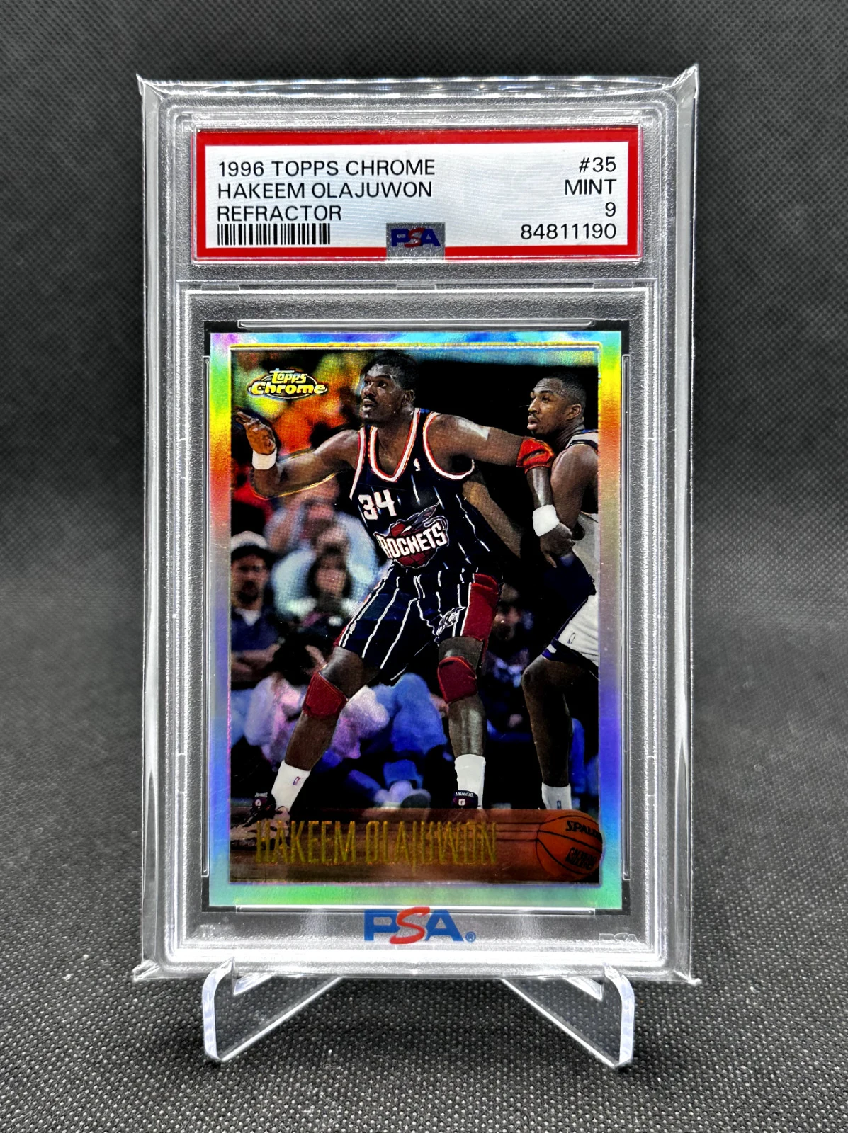 Hakeem Olajuwon 2025-26 Topps Chrome card