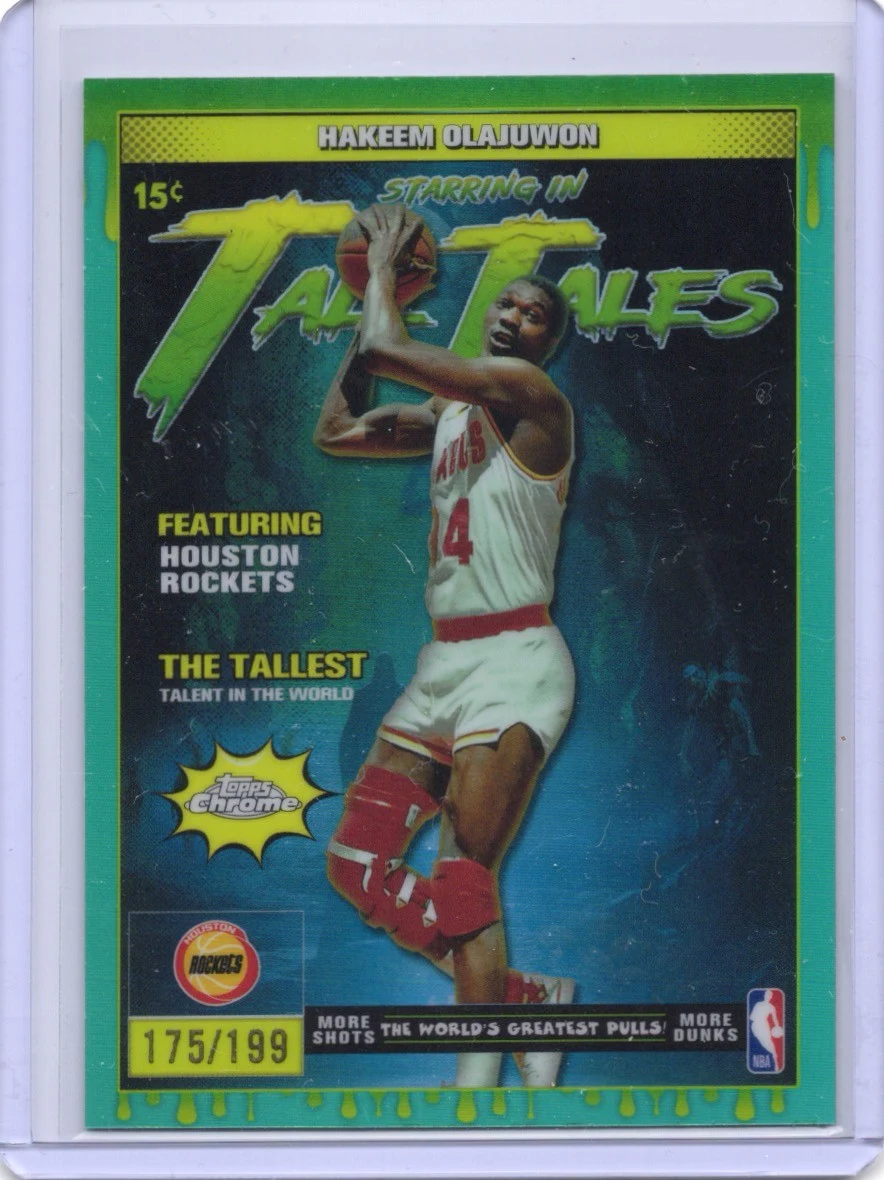 Hakeem Olajuwon 2025 Topps Chrome Basketball card