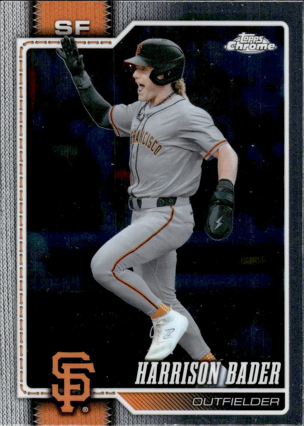 Harrison Bader #219 2026 Topps Chrome Baseball baseball card - Front
