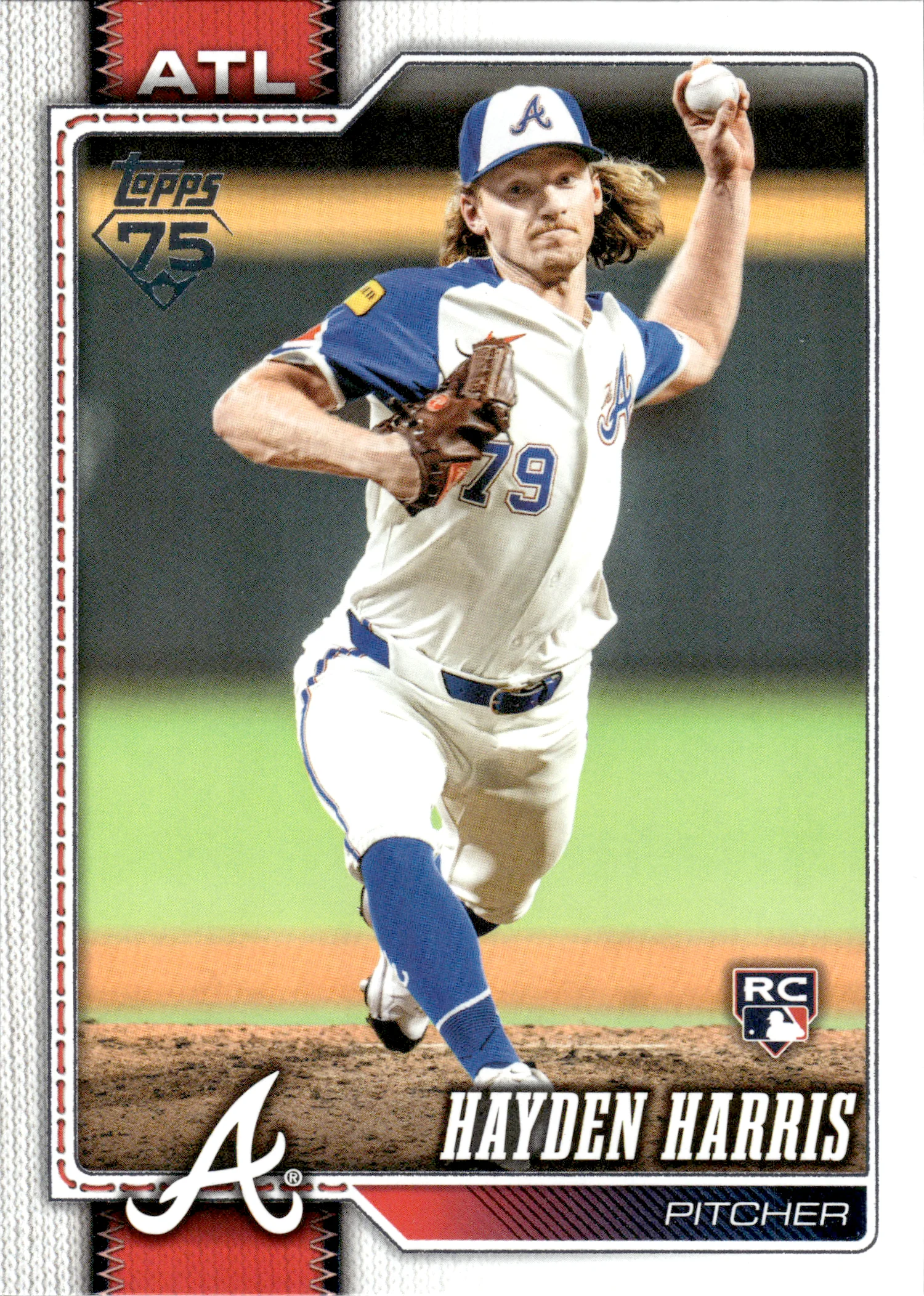 Hayden Harris #410 Rookie Card 2026 Topps Series 2 baseball rookie card - Front
