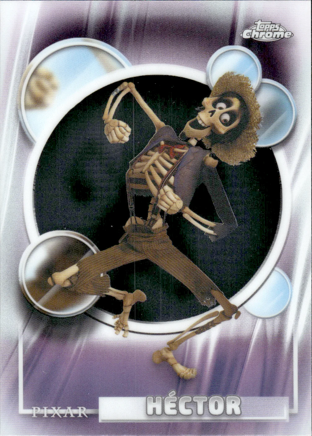 Héctor #124 2026 Topps Chrome Disney trading card - Front