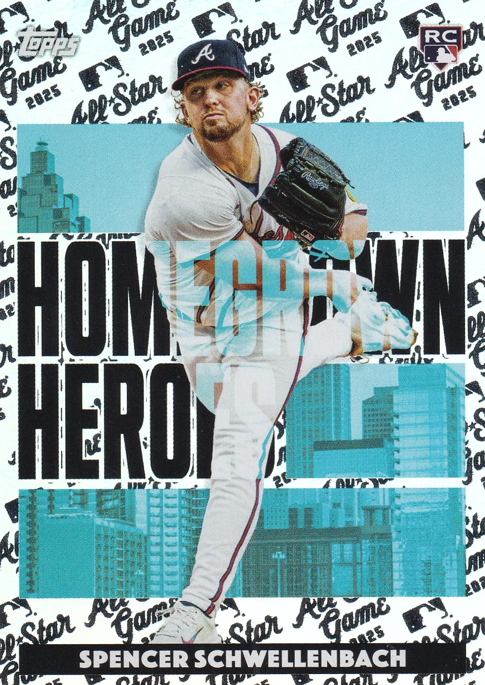 HH-15 2025 Topps All Star Game #Spencer Schwellenbach Homegrown Heroes baseball card - Front