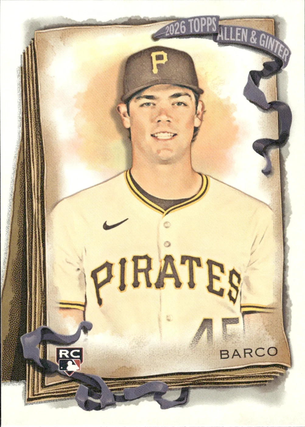Hunter Barco #23 Rookie Card 2026 Topps Allen & Ginter trading rookie card - Front