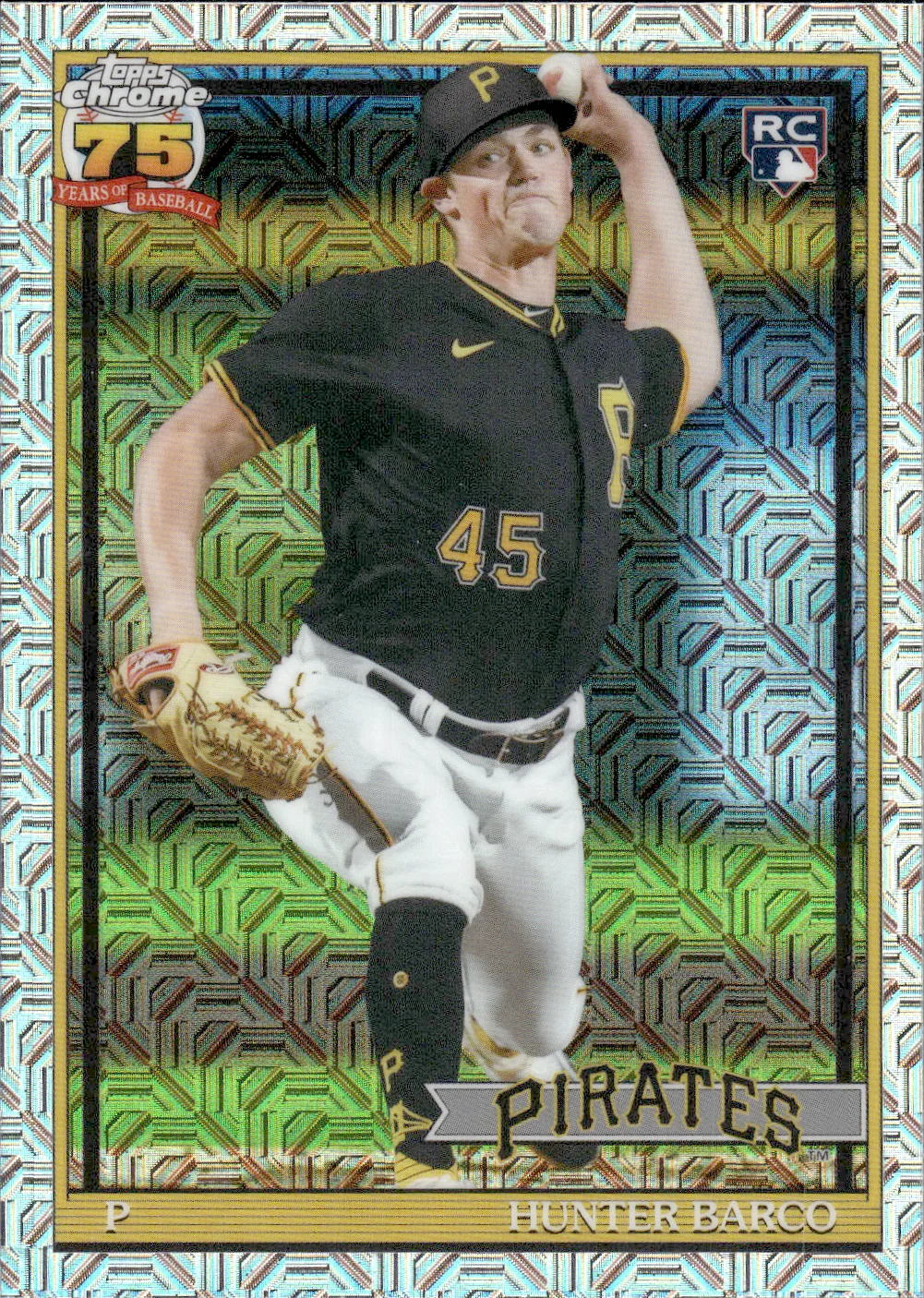 Hunter Barco #91C2-21 Mojo Silver Pack Rookie Card 2026 Topps Series 2 Baseball baseball rookie card - Front