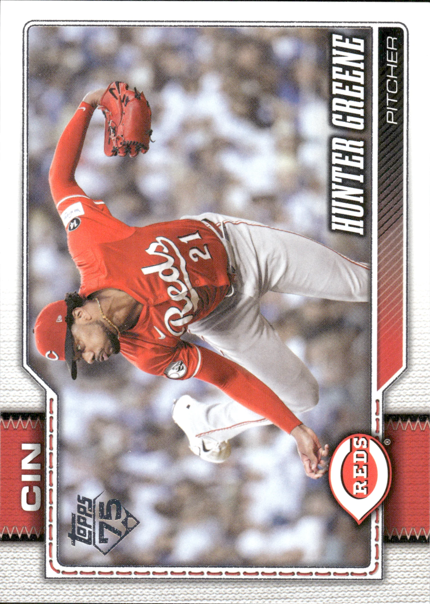 Hunter Greene #382 2026 Topps Series 2 Baseball baseball card - Front