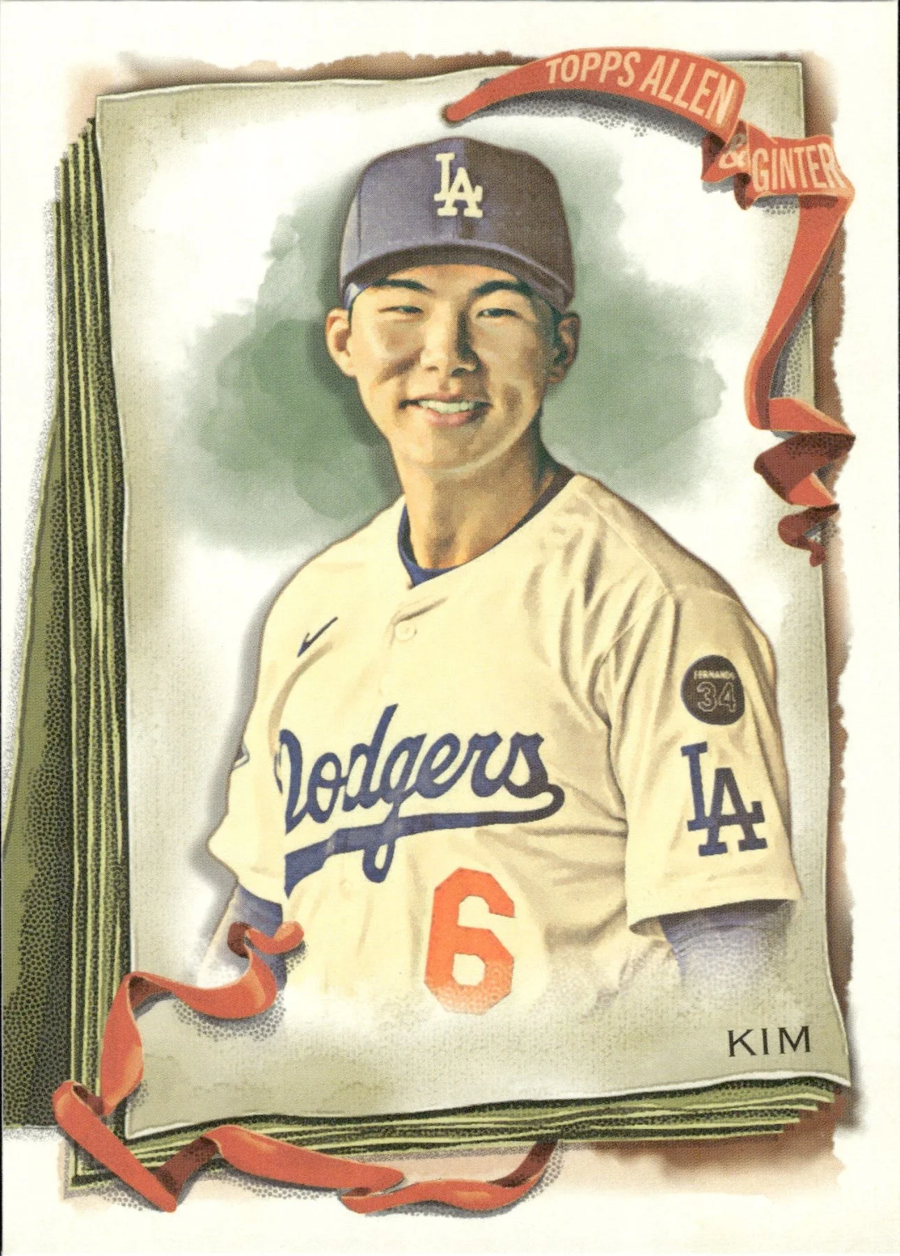 Hyeseong Kim #132 2026 Topps Allen & Ginter trading card - Front