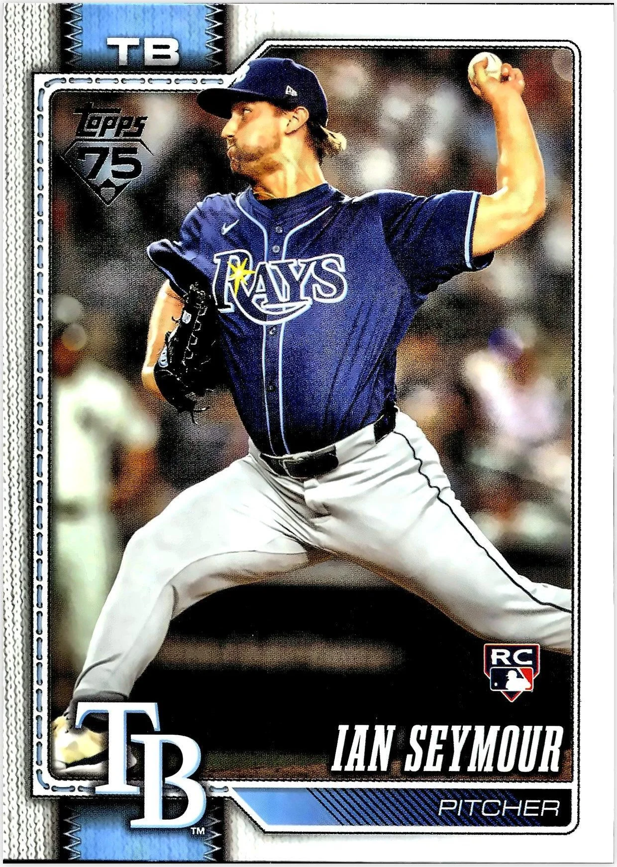 Ian Seymour 2026 Topps #165 baseball rookie card - Front