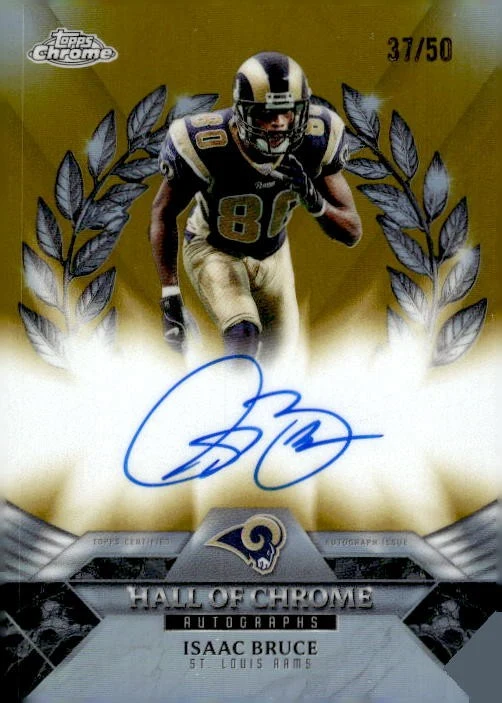 Isaac Bruce 2025 Topps Chrome Football card