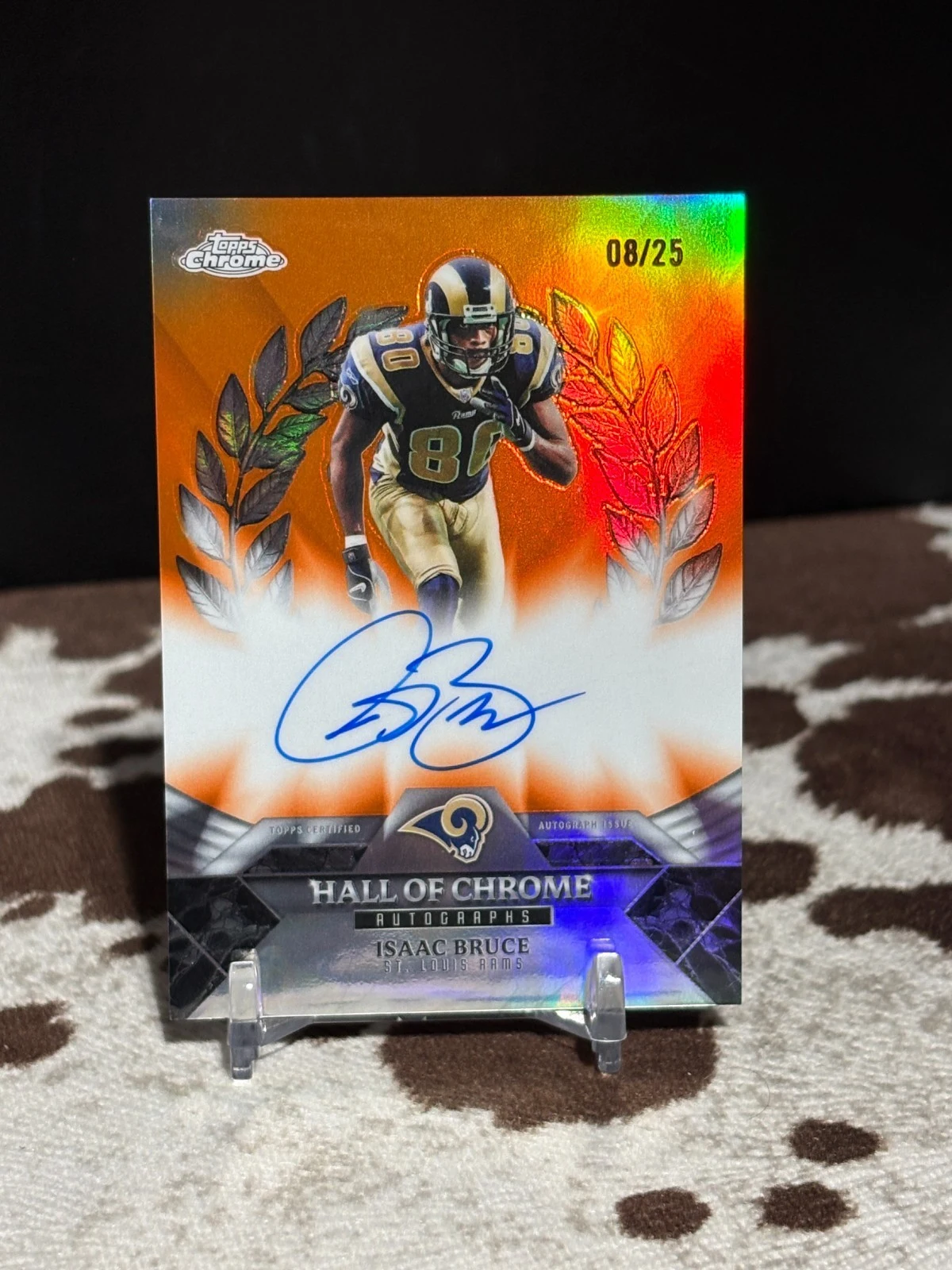 Isaac Bruce 2025 Topps Chrome Football card