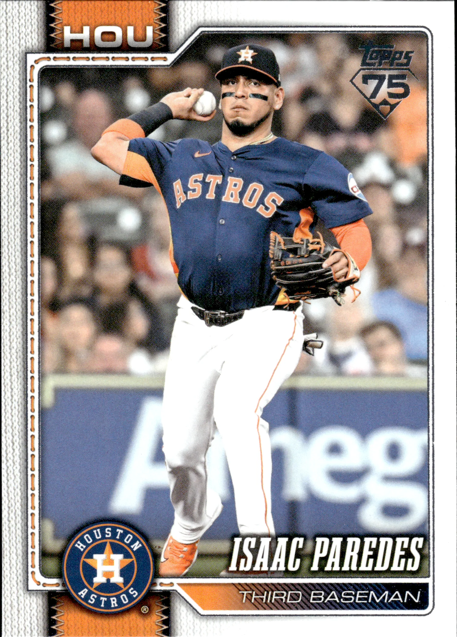 Isaac Paredes #366 2026 Topps Series 2 baseball card - Front