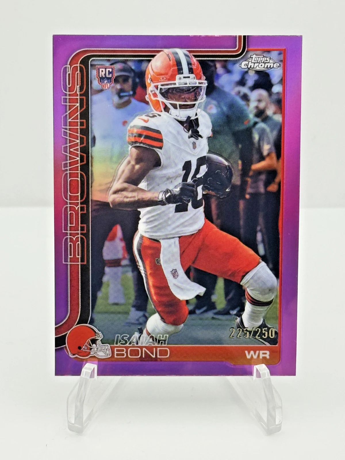Isaiah Bond 2025 Topps Chrome Football card