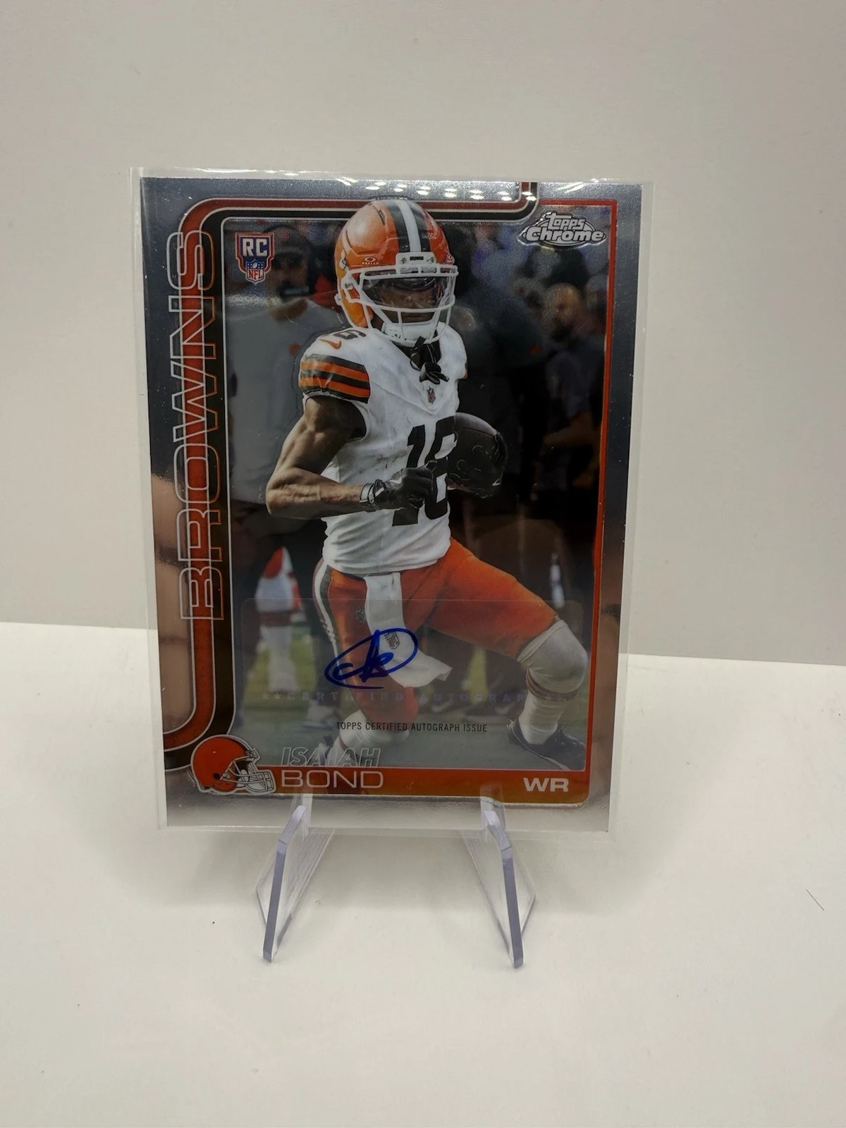 Isaiah Bond 2025 Topps Chrome Football card