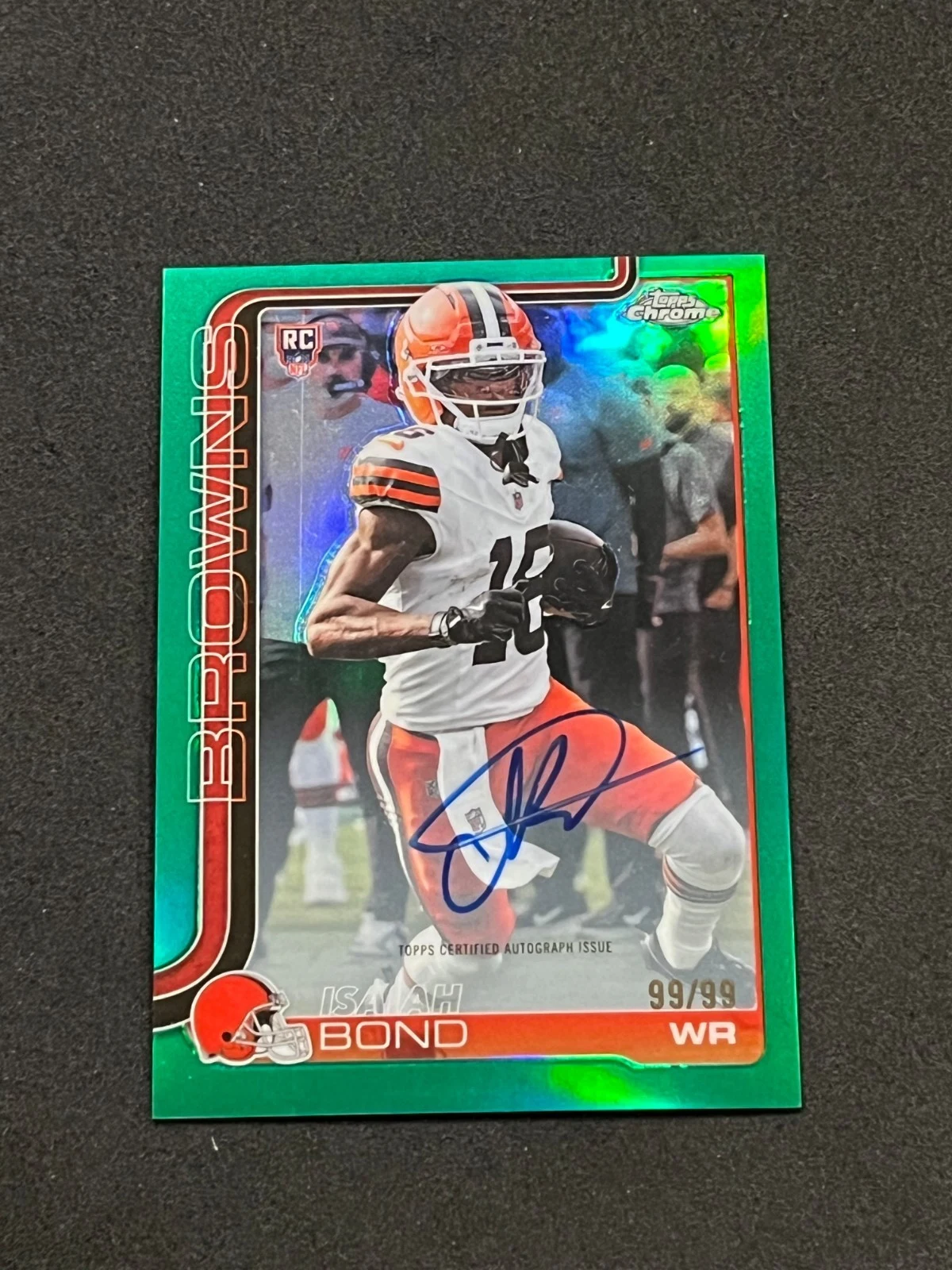 Isaiah Bond 2025 Topps Chrome Football card