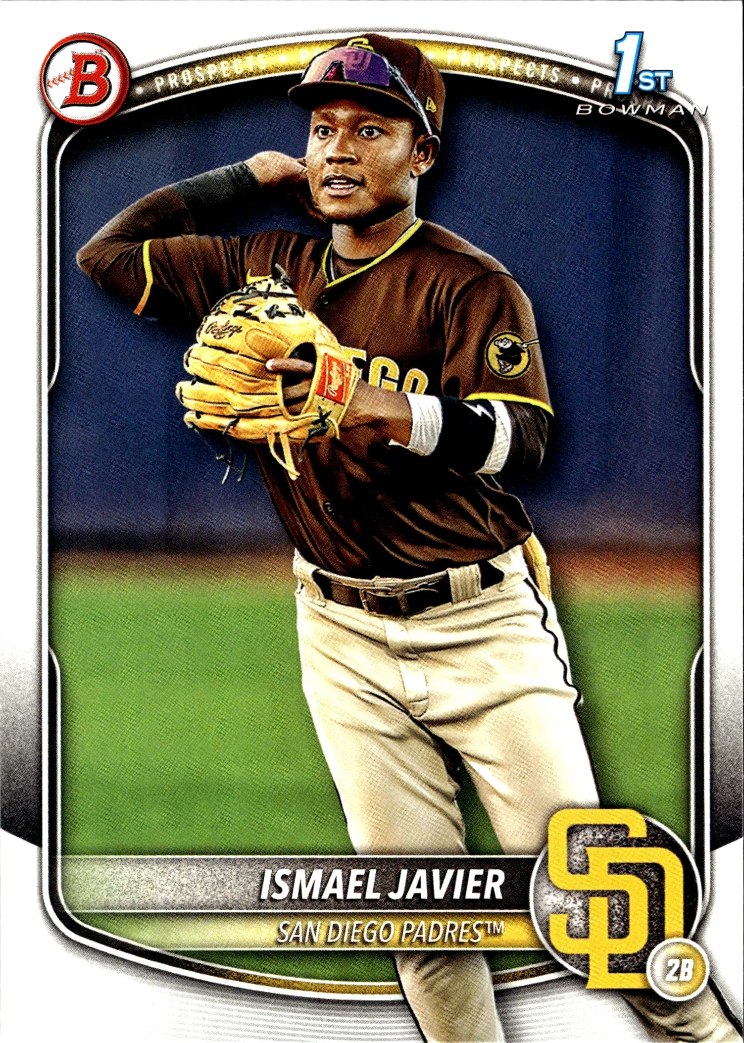 Ismael Javier 2025 Bowman #BP-52 Prospects baseball card - Front