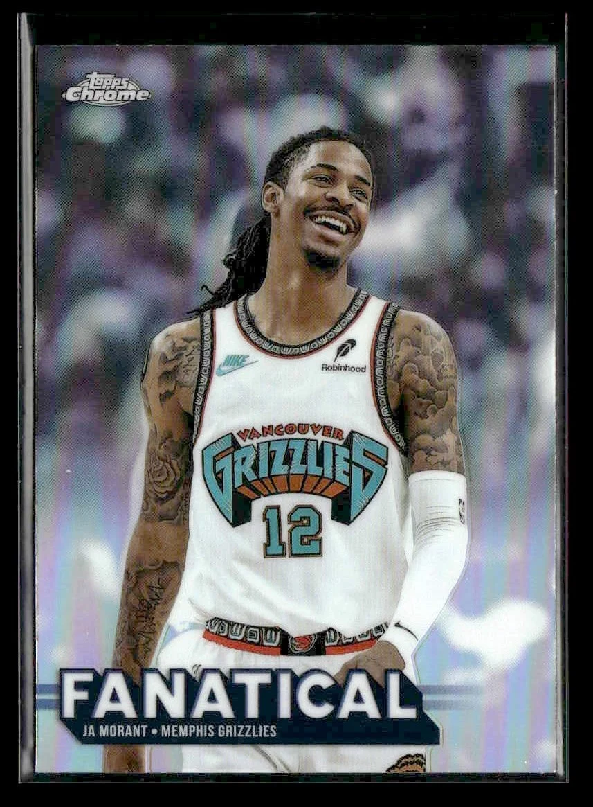 Ja Morant 2025-26 Topps Chrome card