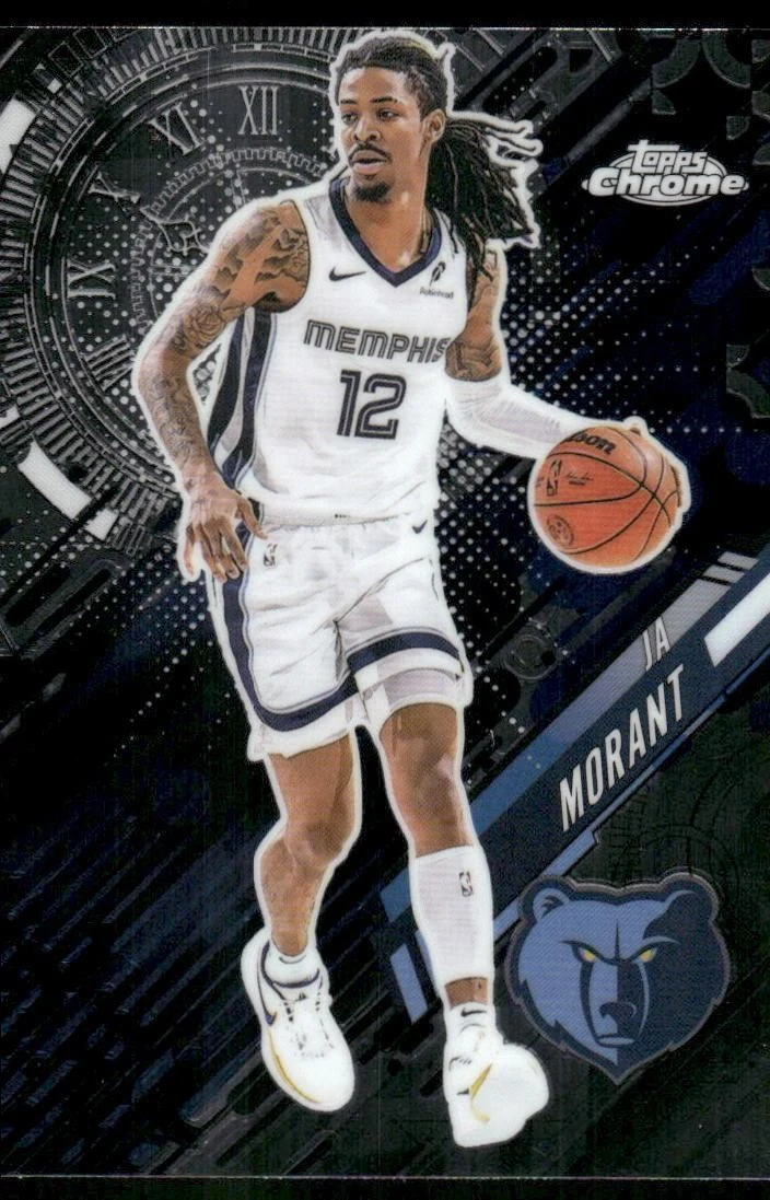 Ja Morant 2025 Topps Chrome Basketball card