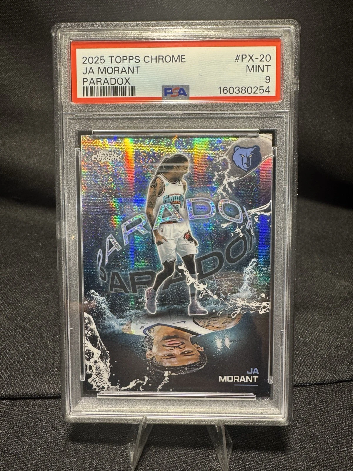 Ja Morant 2025 Topps Chrome Basketball card