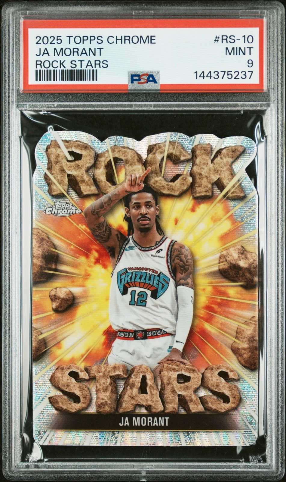 Ja Morant 2025 Topps Chrome Basketball card