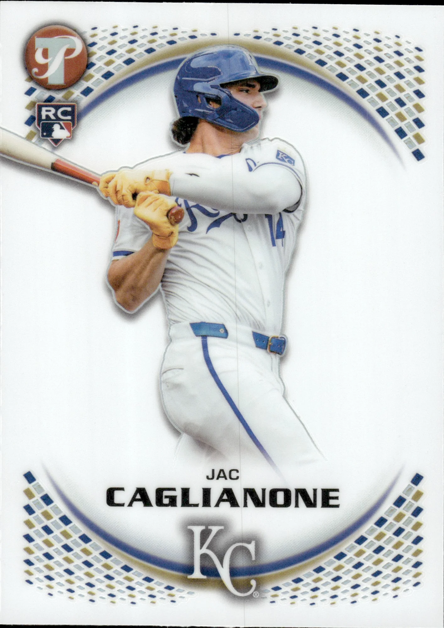 Jac Caglianone #95 Refractor Rookie Card 2026 Topps Pristine Baseball baseball rookie card - Front