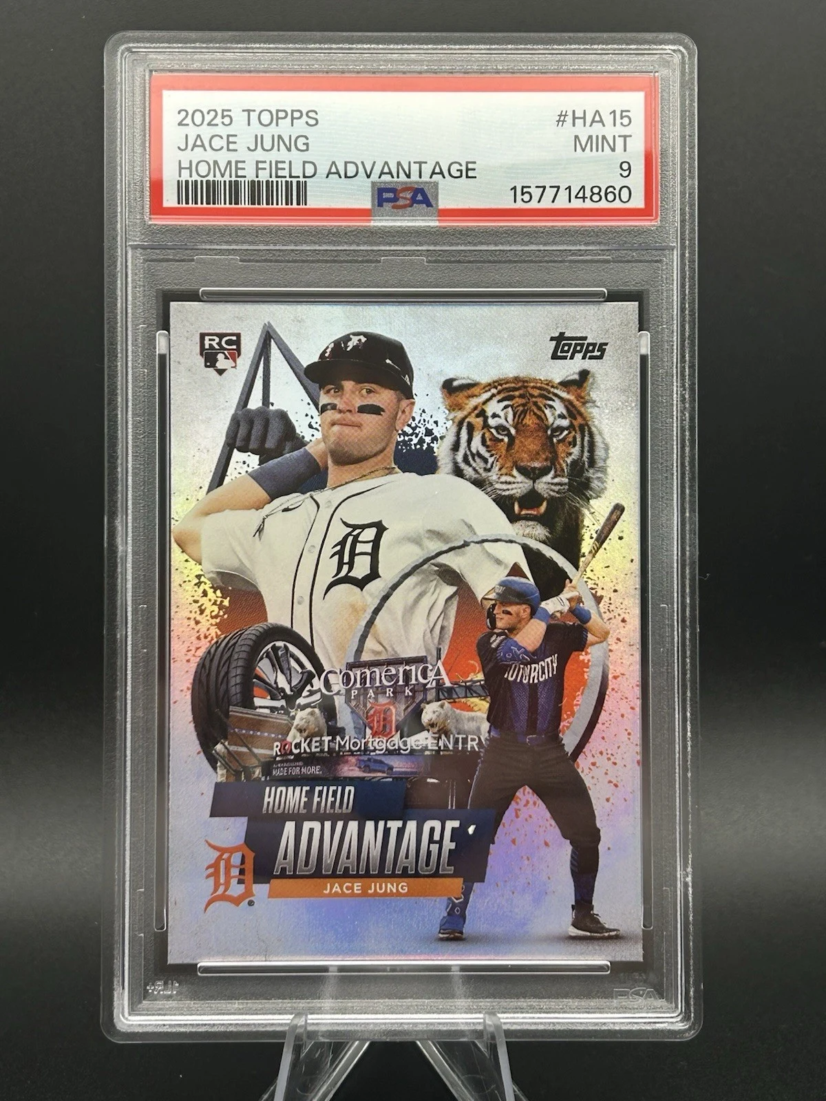 Jace Jung #HA-15 2025 Topps Baseball Home Field Advantage front