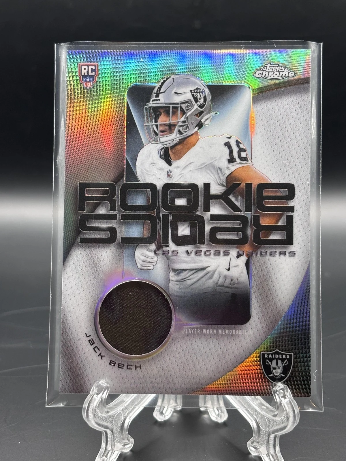 Jack Bech 2025 Topps Chrome Football card