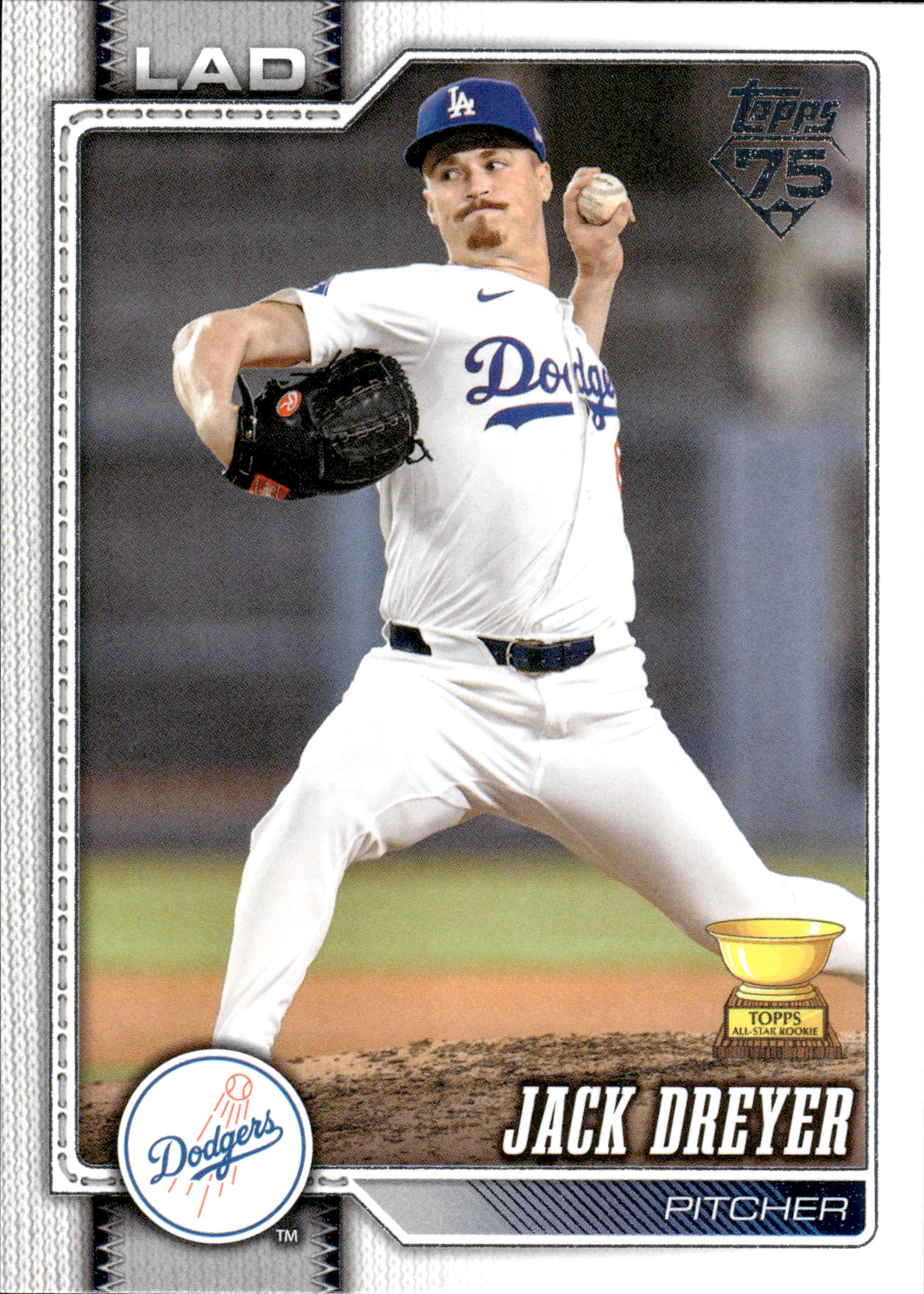 Jack Dreyer #390 2026 Topps Series 2 baseball card - Front