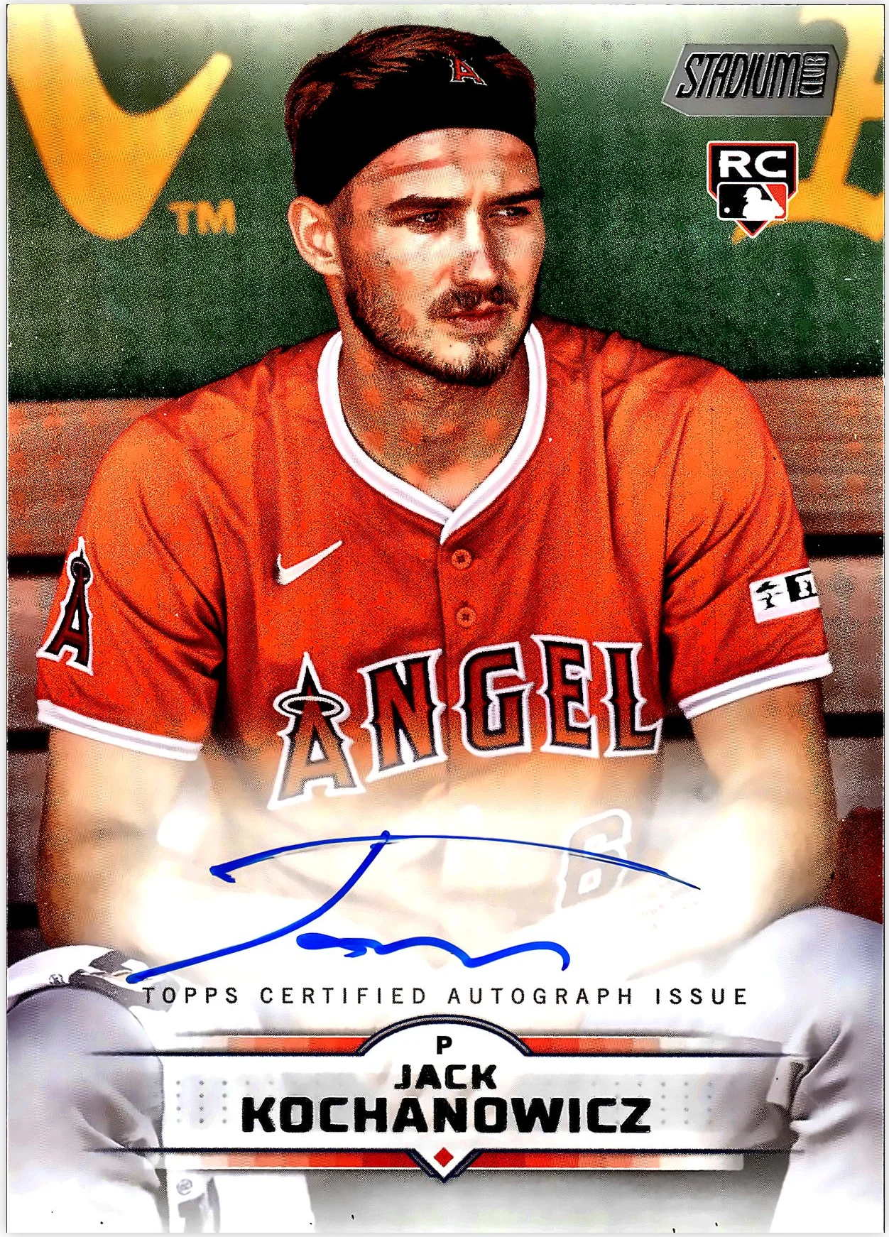 Jack Kochanowicz 2025 Stadium Club #SCBA-JK Base Autographs baseball rookie card - Front