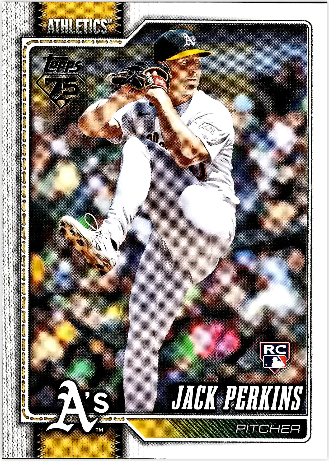 Jack Perkins 2026 Topps #206 baseball card - Front