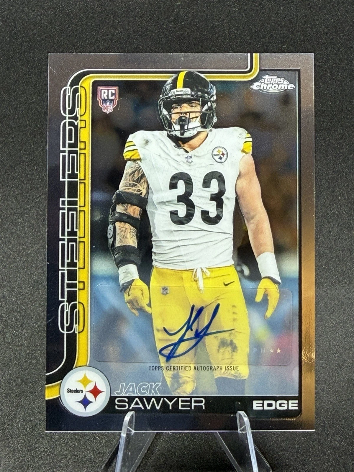 Jack Sawyer 2025 Topps Chrome Football card