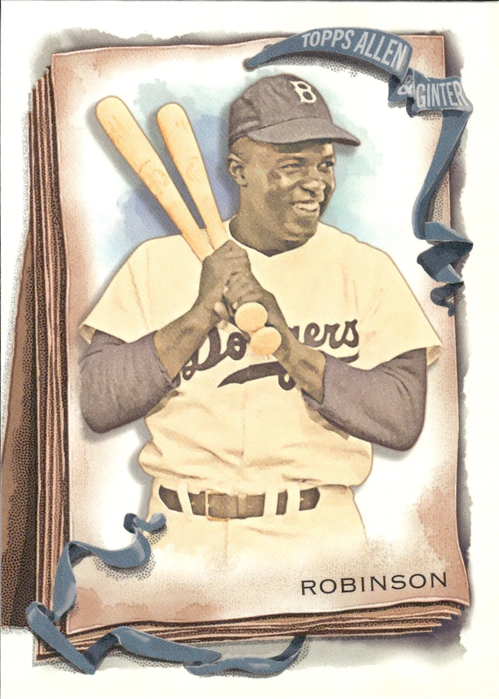 Jackie Robinson #42 2026 Topps Allen & Ginter The World's Champions trading card - Front